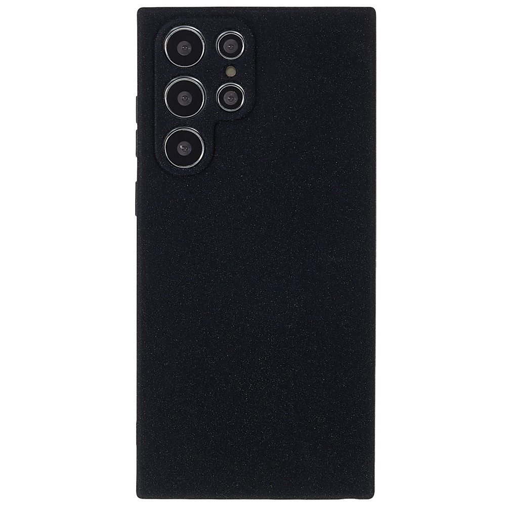 For Samsung Galaxy S22 Ultra 5G Anti-scratch Double-Sided Matte TPU Phone Case Drop-proof Back Cover Protective Shell - Black-2