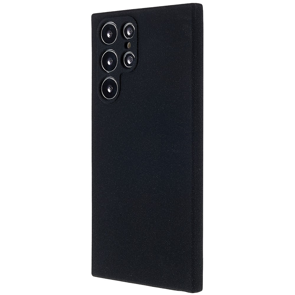 For Samsung Galaxy S22 Ultra 5G Anti-scratch Double-Sided Matte TPU Phone Case Drop-proof Back Cover Protective Shell - Black-3