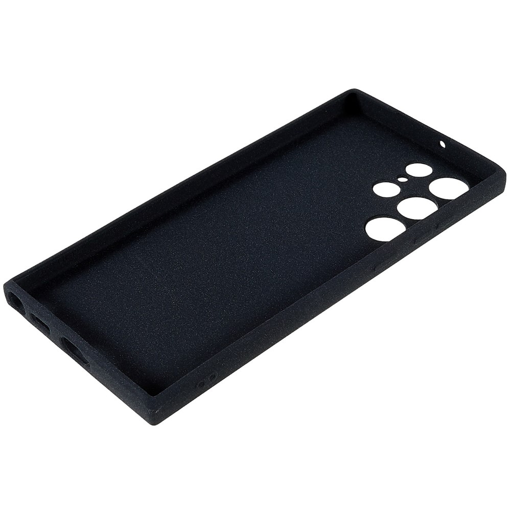 For Samsung Galaxy S22 Ultra 5G Anti-scratch Double-Sided Matte TPU Phone Case Drop-proof Back Cover Protective Shell - Black-8