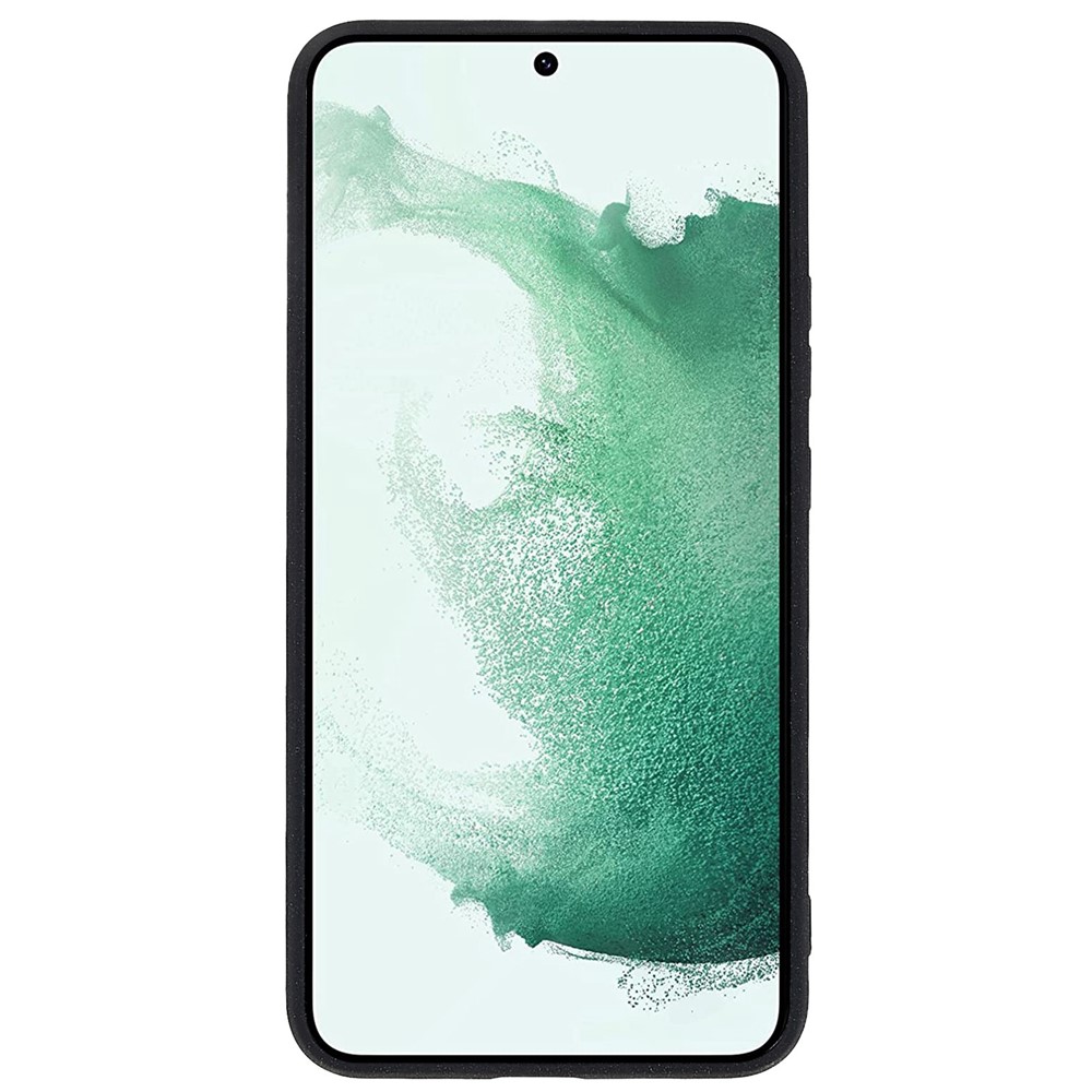 For Samsung Galaxy S22+ 5G Lightweight Anti-fall Soft TPU Phone Case Shockproof Double-Sided Matte Phone Shell - Black-4