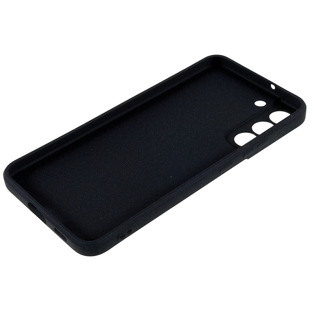 For Samsung Galaxy S22+ 5G Lightweight Anti-fall Soft TPU Phone Case Shockproof Double-Sided Matte Phone Shell - Black-8