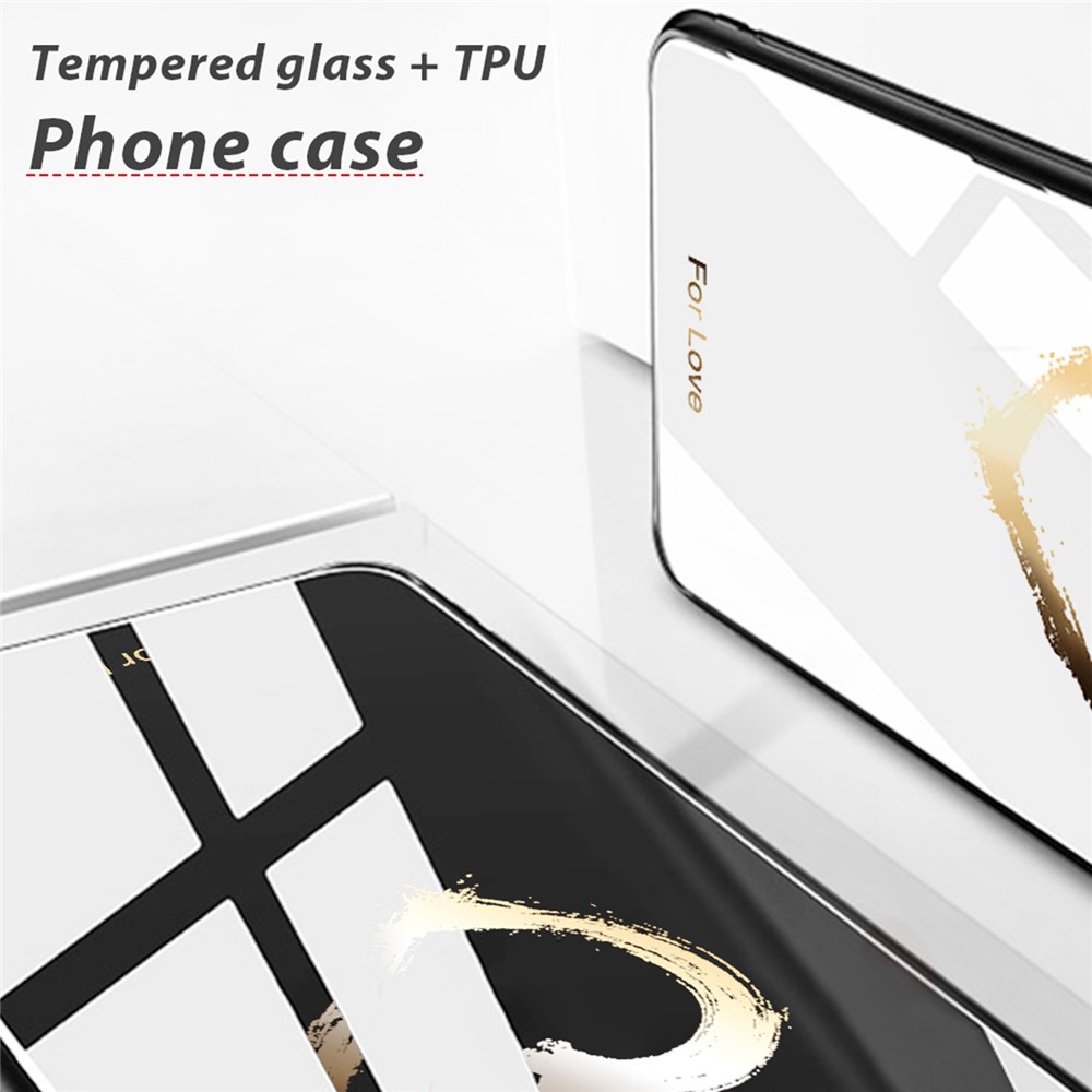 For iPhone 14 Pro Max 6.7 inch Cellphone Guard, Pattern Printing Tempered Glass Phone Case Hard PC+Soft TPU Phone Cover - The Milky Way-2