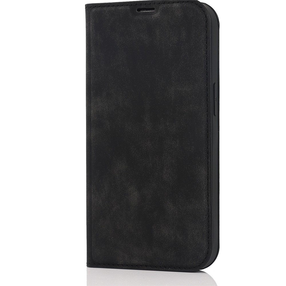 For iPhone 13 Pro 6.1 inch RFID Blocking Phone Cover PU Leather Card Holder Stand Case for MagSafe Charging - Black-10