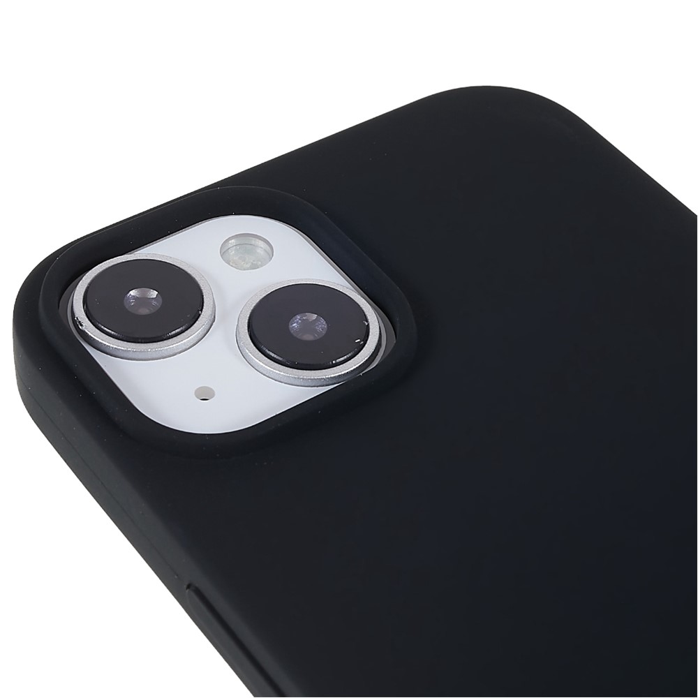 MERCURY GOOSPERY Cell Phone Case for iPhone 14 Max 6.7 inch, Soft Liquid Silicone Phone Back Cover Protector - Black-7