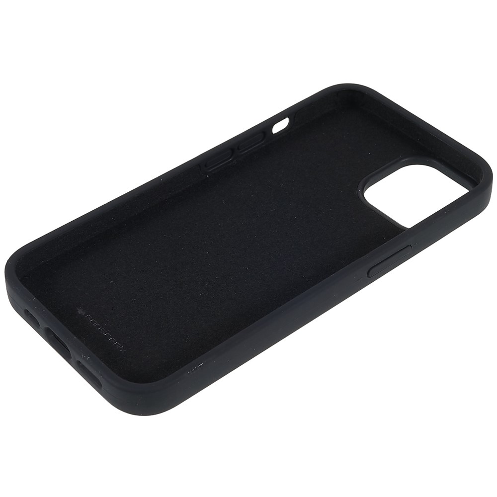 MERCURY GOOSPERY Cell Phone Case for iPhone 14 Max 6.7 inch, Soft Liquid Silicone Phone Back Cover Protector - Black-8