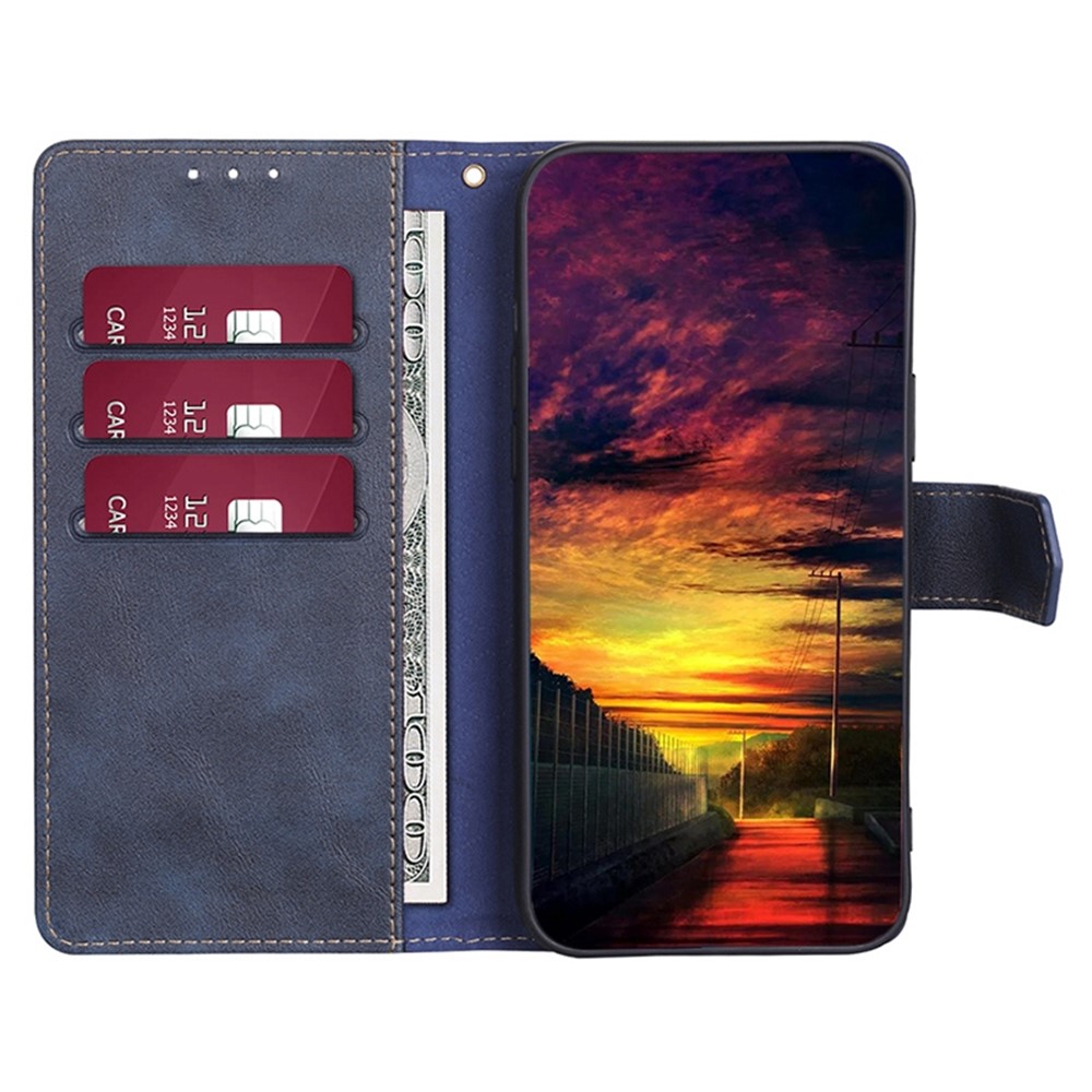 For Huawei nova 10 Pro 4G Anti-drop Full Protection Phone Flip Wallet Case RFID Blocking Function Water-repellent PU Leather Anti-scratch Phone Cover - Blue-2