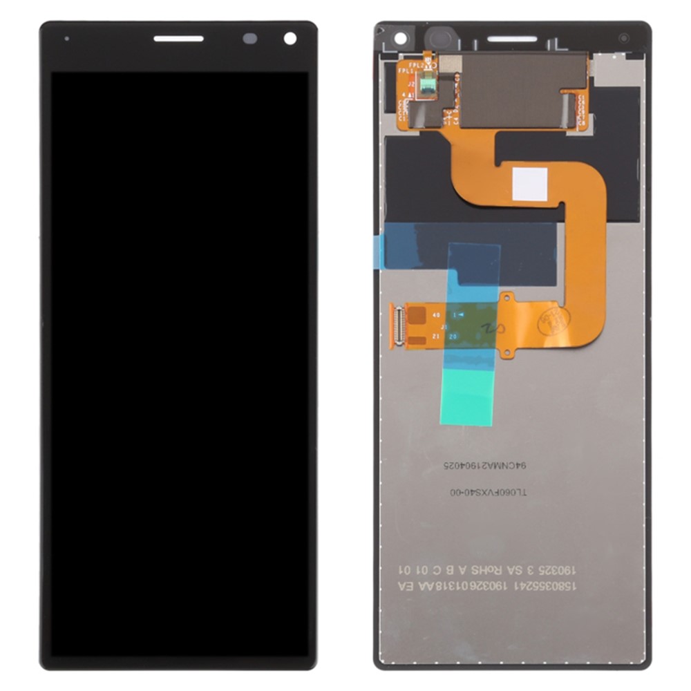 For Sony Xperia 8 Grade S OEM LCD Screen and Digitizer Assembly Replacement Part (without Logo) - Black-1