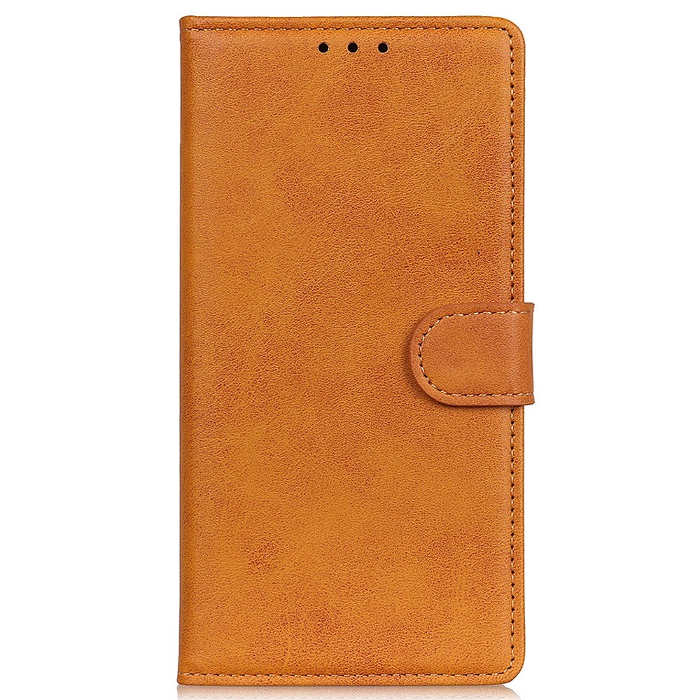 For Nothing phone (1) 5G Anti-scratch Shockproof Mobile Phone Cover PU Leather Stand Phone Case - Brown-7