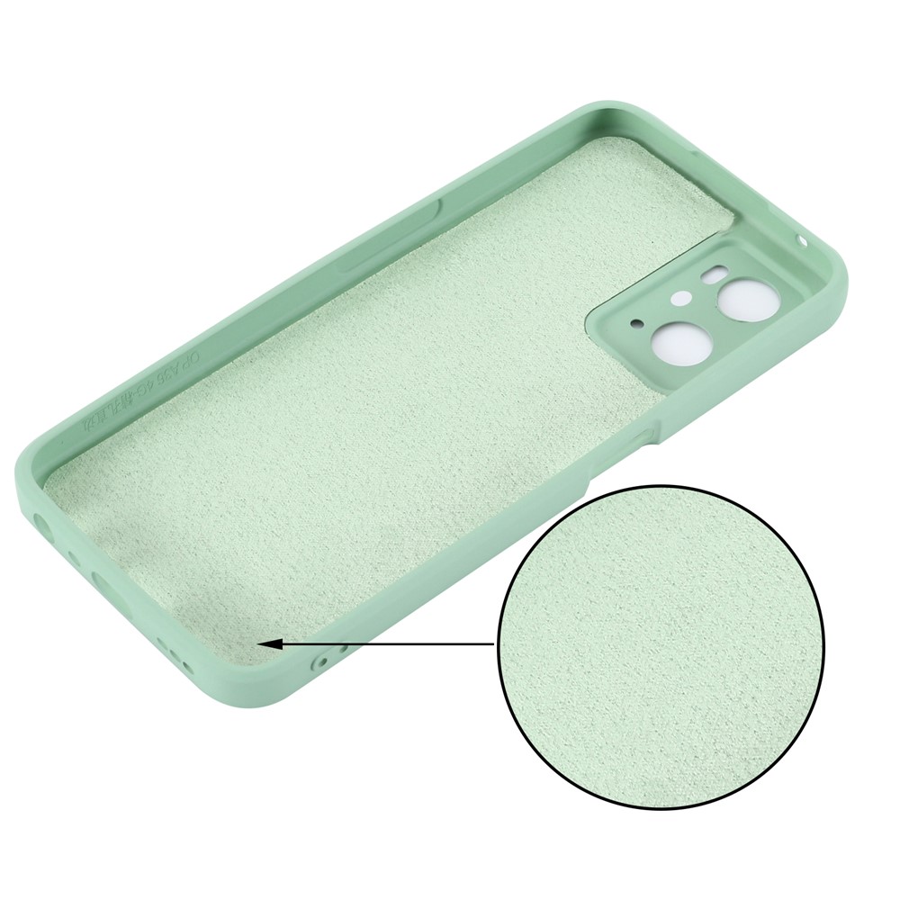 For Oppo A36 4G / A76 4G / A96 4G Anti-scratch Silicone Soft Phone Case Shockproof Back Cover Mobile Phone Protector - Green-4