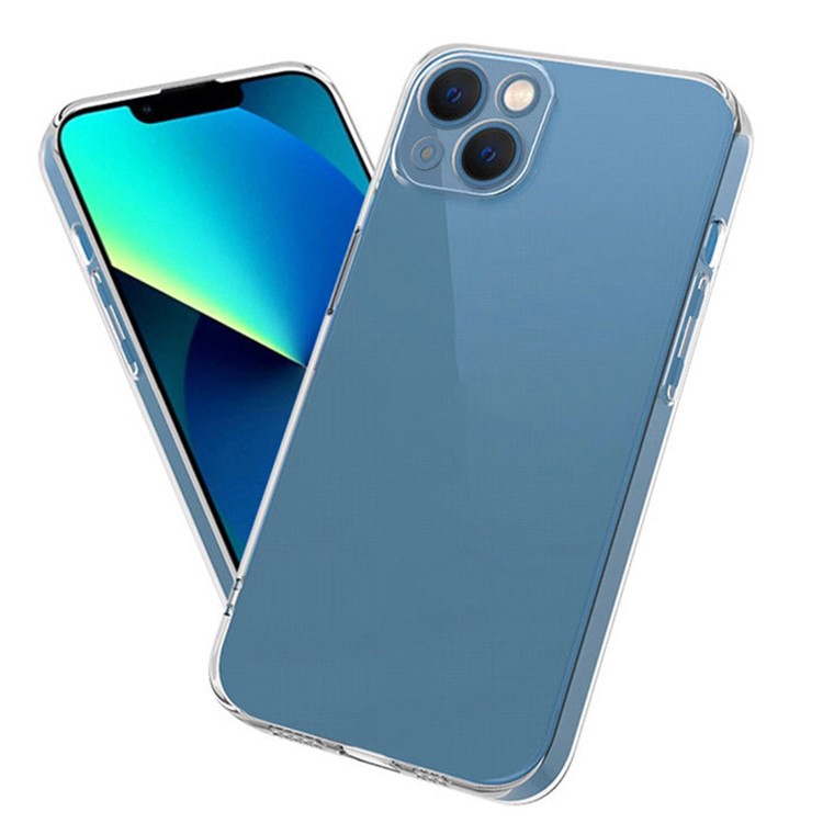 SNEAKY Clear Series for iPhone 14 6.1 inch Flexible TPU Case Yellow-Resistant Protective Cover-3