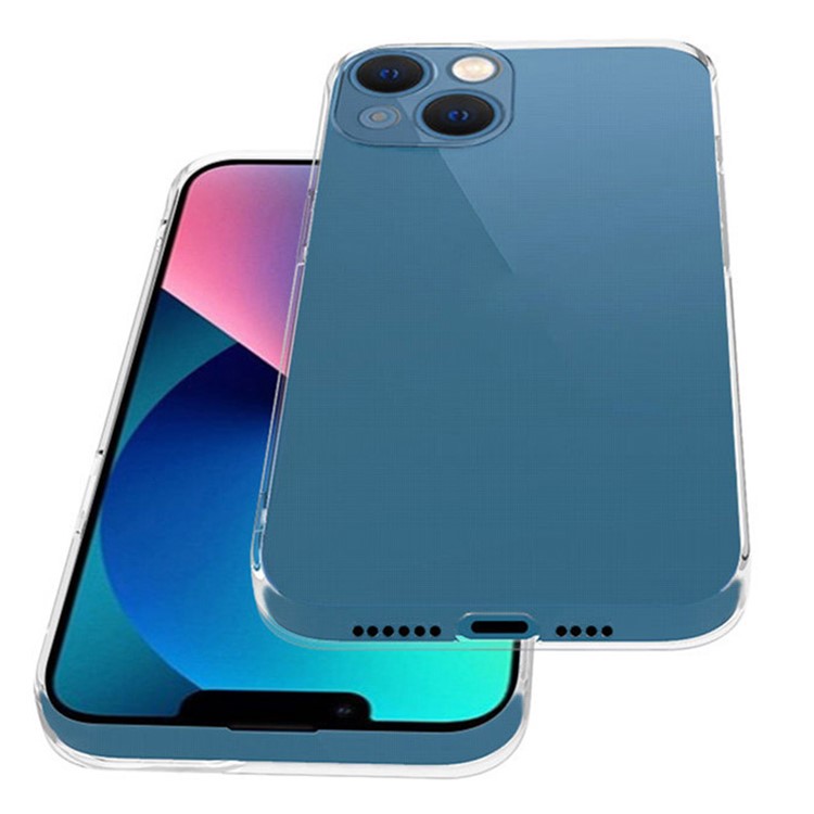 SNEAKY Clear Series for iPhone 14 Max 6.7 inch Soft Transparent TPU Case Camera Protection Scratch-Resistant Cover-4