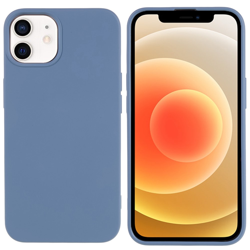 For iPhone 11 TPU Case Arc Edge 2.0mm Silky Soft Touch Phone Cover - Grey