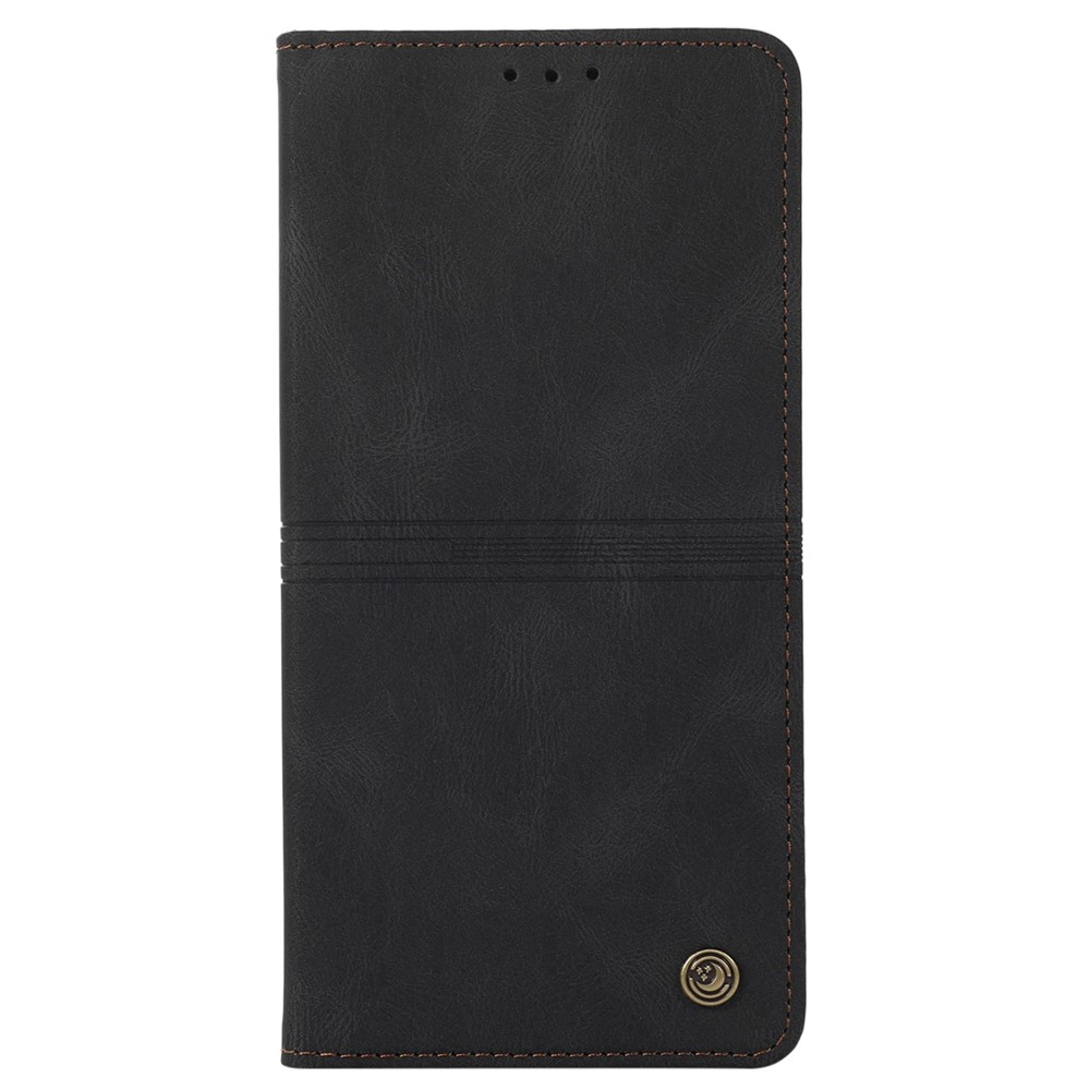 Shockproof Phone Case For Samsung Galaxy A73 5G, Dream Series PU Leather Wallet Stand Auto Closing Magnetic Protective Cover - Black-5
