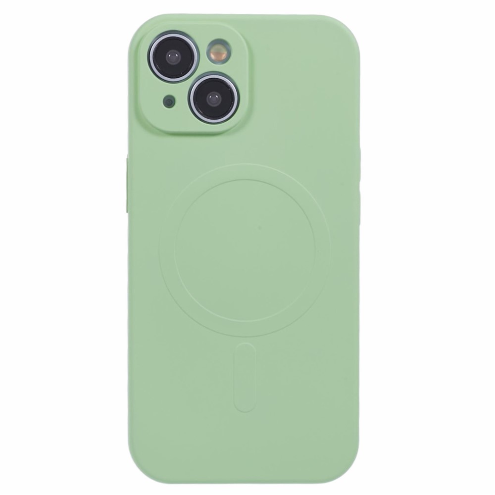 For iPhone 14 Plus Case Compatible with MagSafe Shockproof Soft TPU Phone Cases - Matcha Green