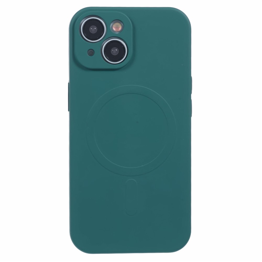 For iPhone 13 Case Compatible with MagSafe Shock Absorbing TPU Phone Cover - Green