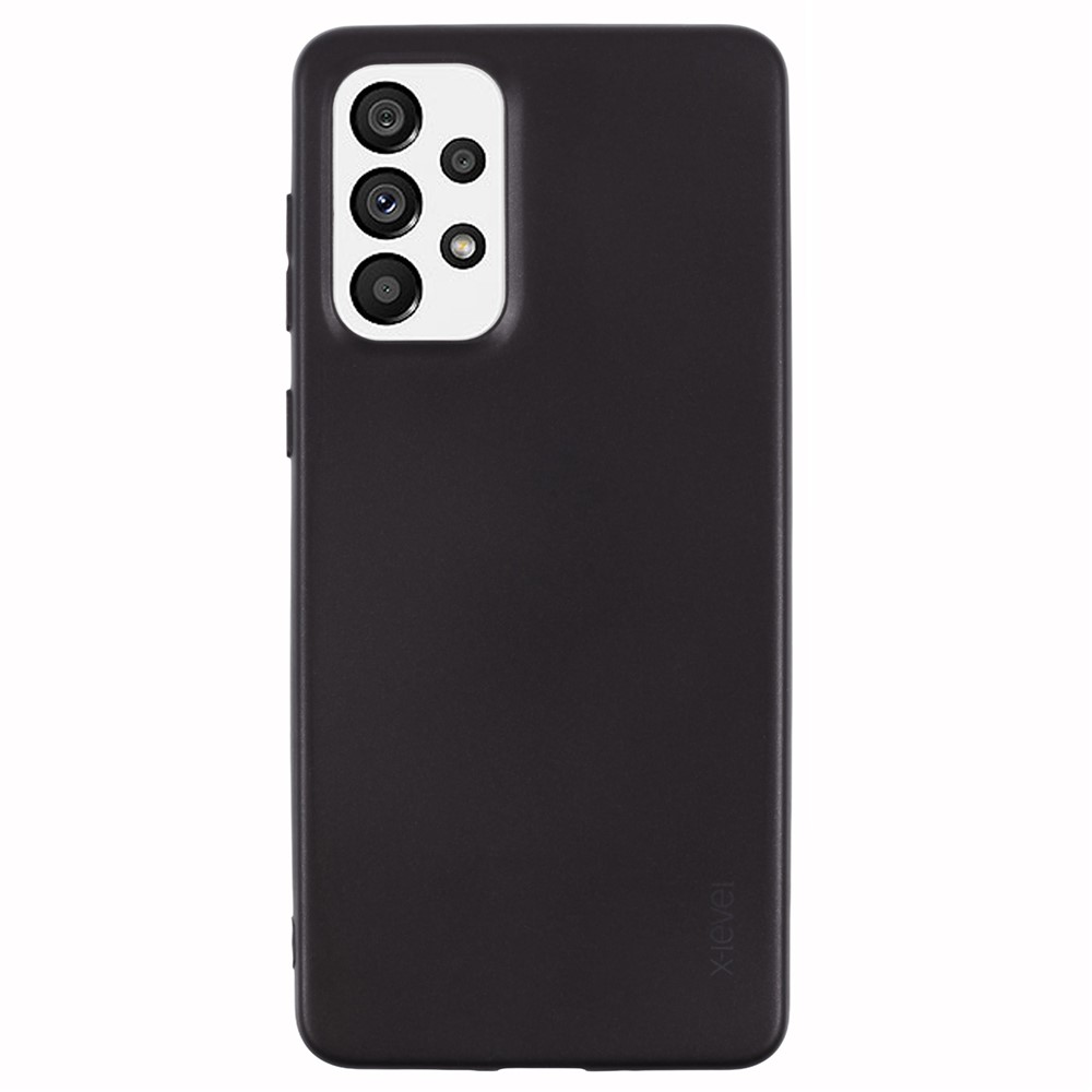 X-LEVEL Guardian Series For Samsung Galaxy A73 5G Case Matte TPU Protective Phone Cover - Black