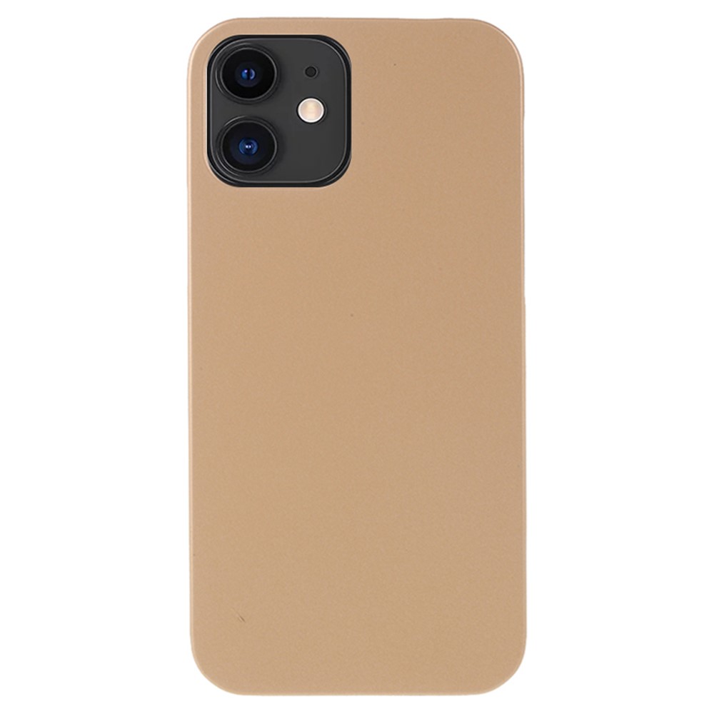 For iPhone 11 Case Skin-Touch Feeling Matte Anti-Scratch Hard PC Phone Cover - Gold