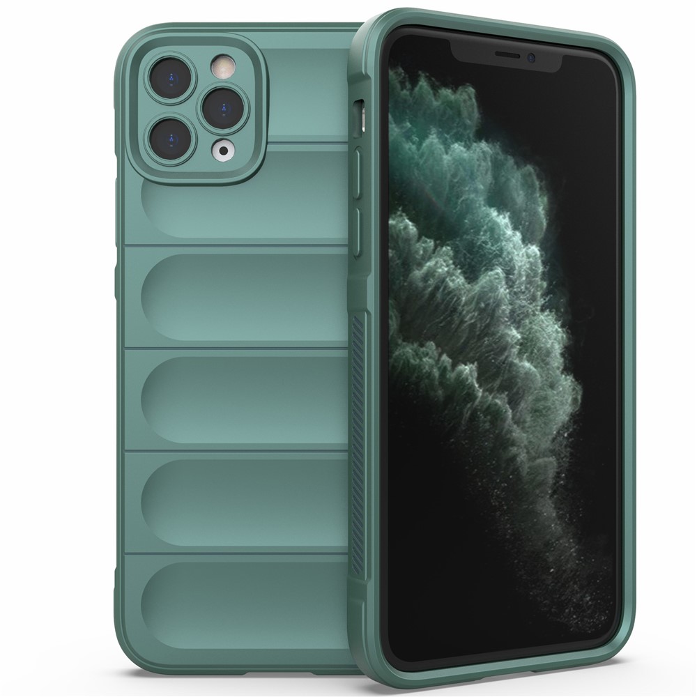 For iPhone 11 Pro Max Case Anti-drop Flexible TPU Mobile Phone Cover - Green