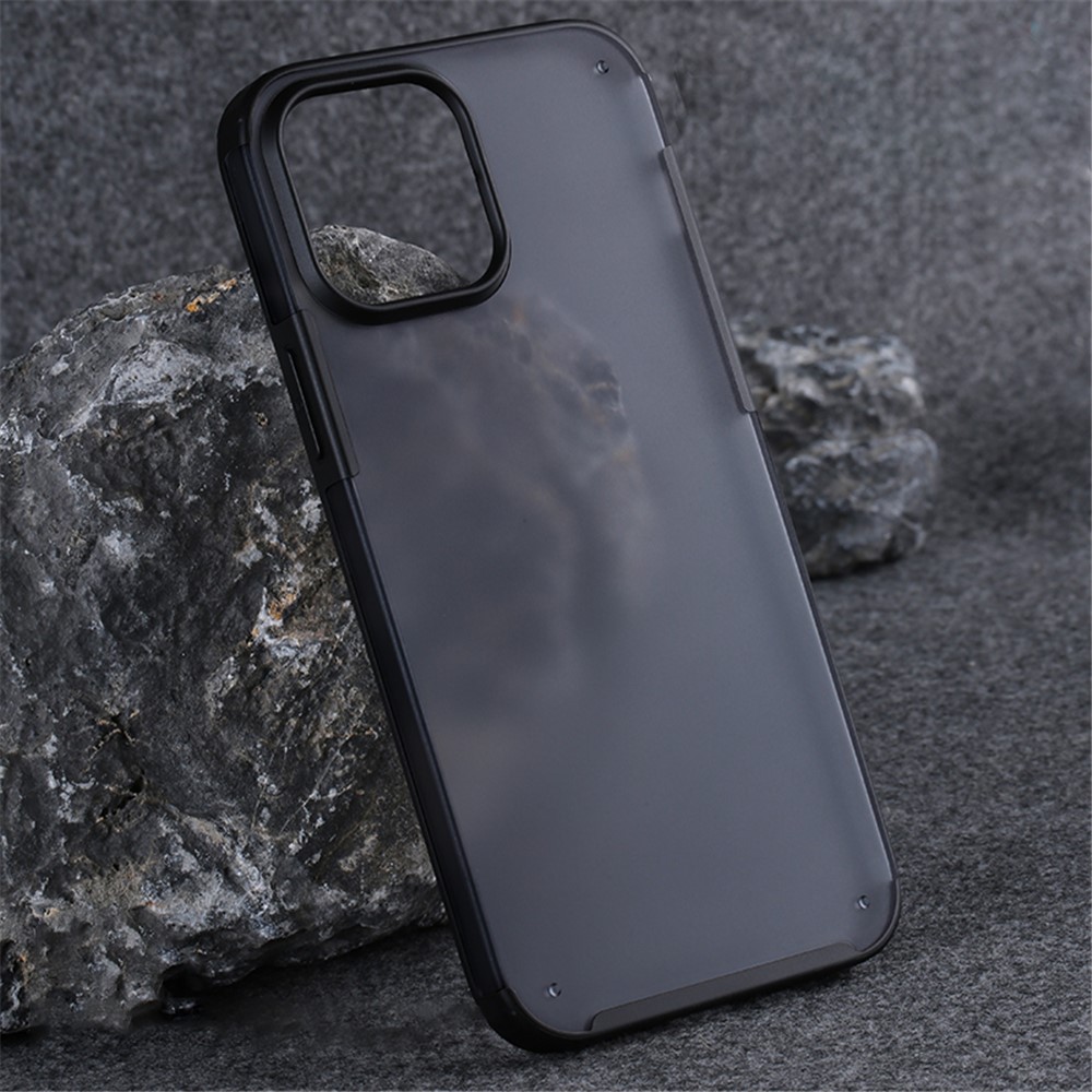X-LEVEL For iPhone 11 Pro Case PC+TPU Matte Anti-Scratch Phone Back Cover - Black
