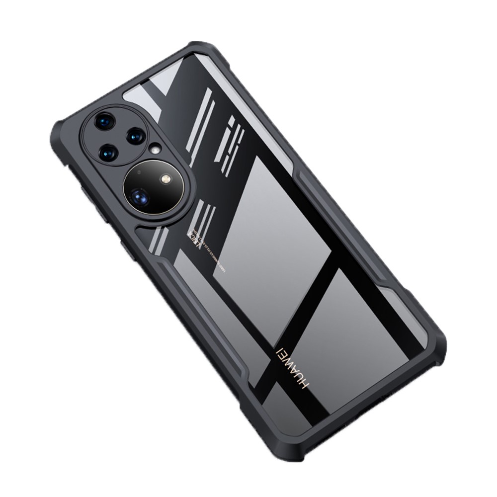 XUNDD for Huawei P50 Pro 4G Beetle Series TPU + Acrylic Hybrid Phone Case Drop-proof Protective Back Cover-1