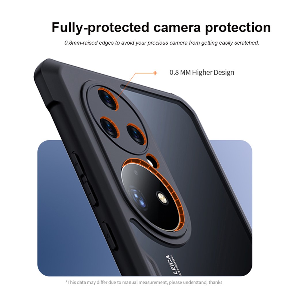 XUNDD for Huawei P50 Pro 4G Beetle Series TPU + Acrylic Hybrid Phone Case Drop-proof Protective Back Cover-7