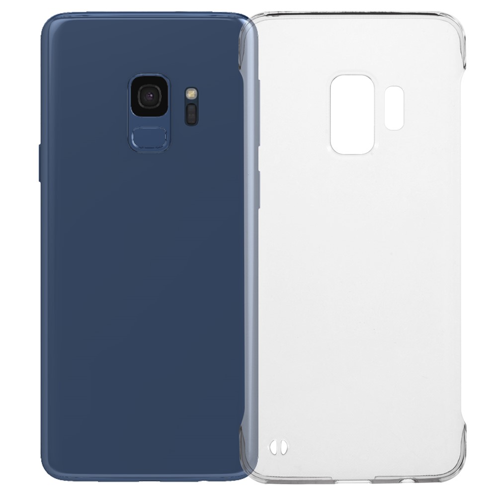 For Samsung Galaxy S9 Clear Case PC Borderless PC Hard Back Cover