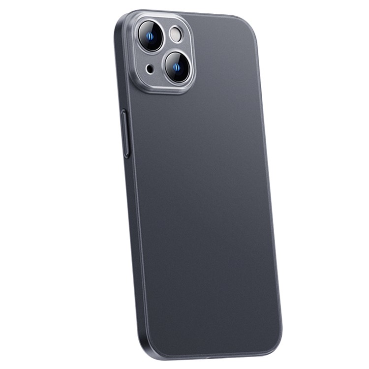 BENKS for iPhone 14 Ultra Slim Protective Translucent Matte Phone Case Anti-scratch Hard PC Phone Back Cover - Matte Black-1