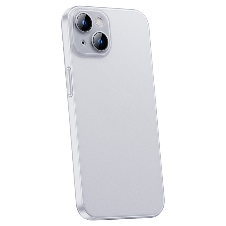 BENKS for iPhone 14 Plus Ultra Slim Phone Case Matte Surface Anti-scratch Hard PC Phone Back Cover - Matte White-1