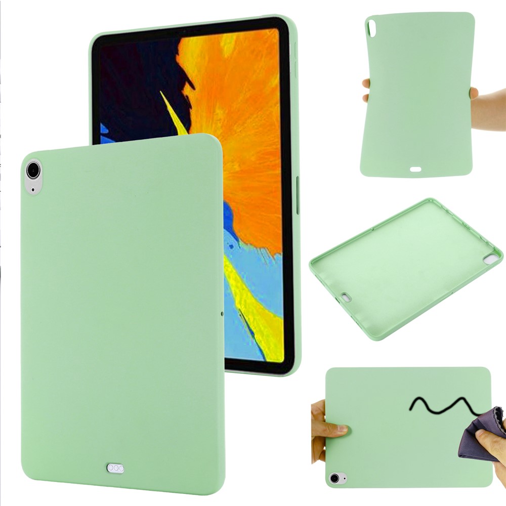 For iPad Air 13 (2025) / (2024) Case Liquid Silicone Scratch Resistant Tablet Cover - Green