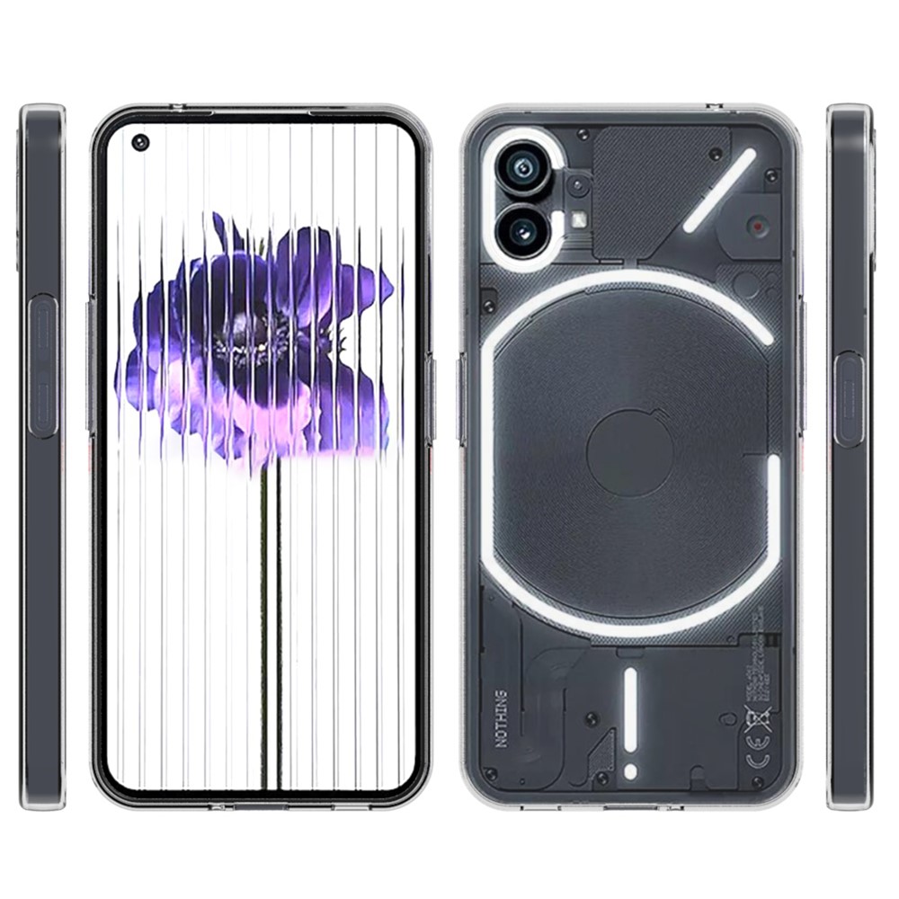 10Pcs / Pack For Nothing phone (1) 5G Transparent TPU Phone Case Inner Watermark-Free Anti-fall Lightweight Phone Cover-6