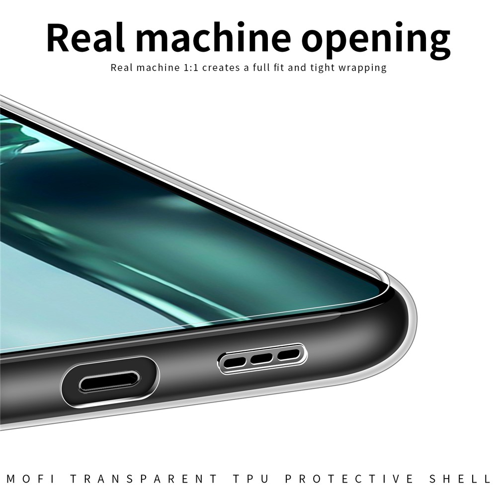 MOFI for Motorola Moto G62 5G Clear Case Shock Absorption TPU Anti-Scratch Back Cover-8