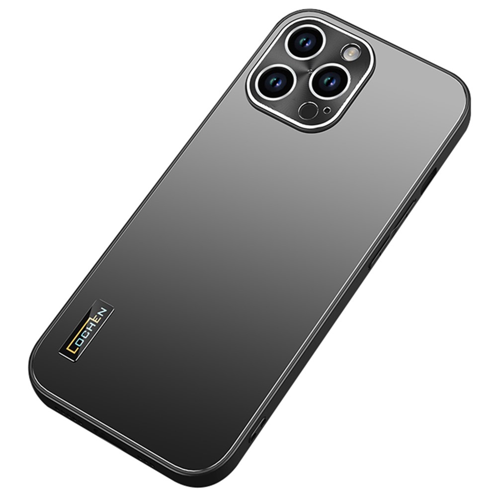 For iPhone 14 Pro Case Shockproof Protective PC+TPU Phone Cover - Graphite Black