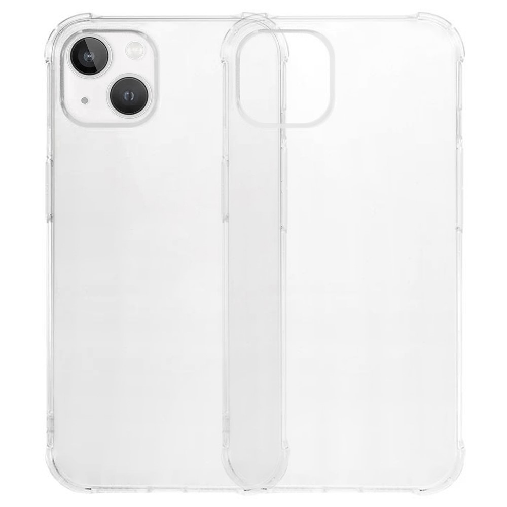 KALEBOL For iPhone 13 Case 1.5mm TPU Airbag Corners Clear Phone Cover