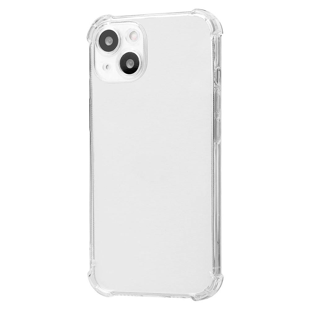 KALEBOL For iPhone 13 Case 1.5mm TPU Transparent Anti-Drop Phone Cover