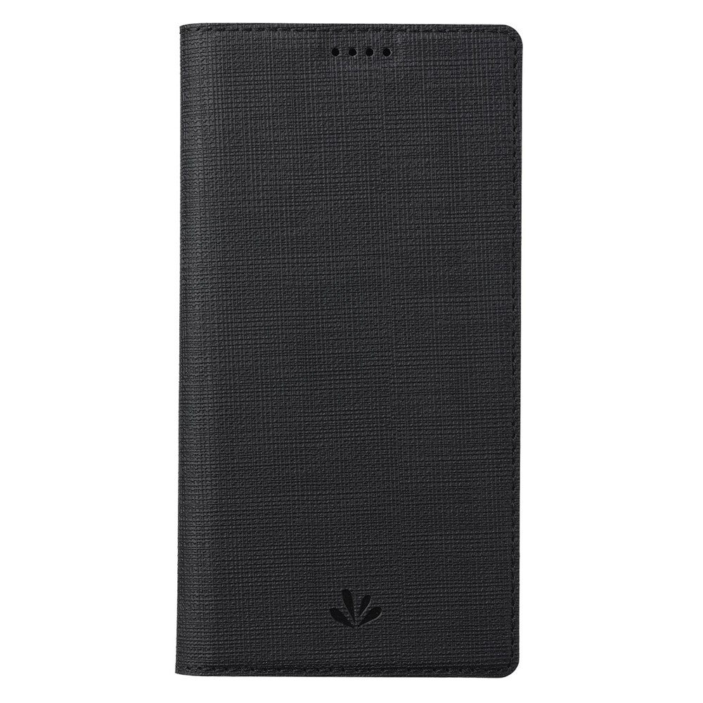 VILI DMX Series for iPhone 14 Pro PU Leather Magnetic Auto-absorbed Case Stand Feature Card Slot Folio Cover - Black-9