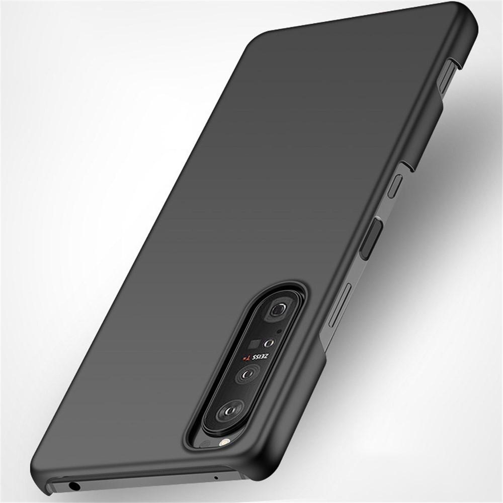 For Sony Xperia 1 IV 5G Ultra Slim Phone Case Scratch-resistant Hard PC Cell Phone Cover - Black-4