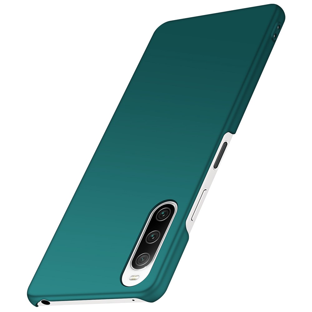 For Sony Xperia 10 IV 5G Anti-drop Anti-fingerprint Phone Case Hard PC Protective Cell Phone Back Cover - Green-4