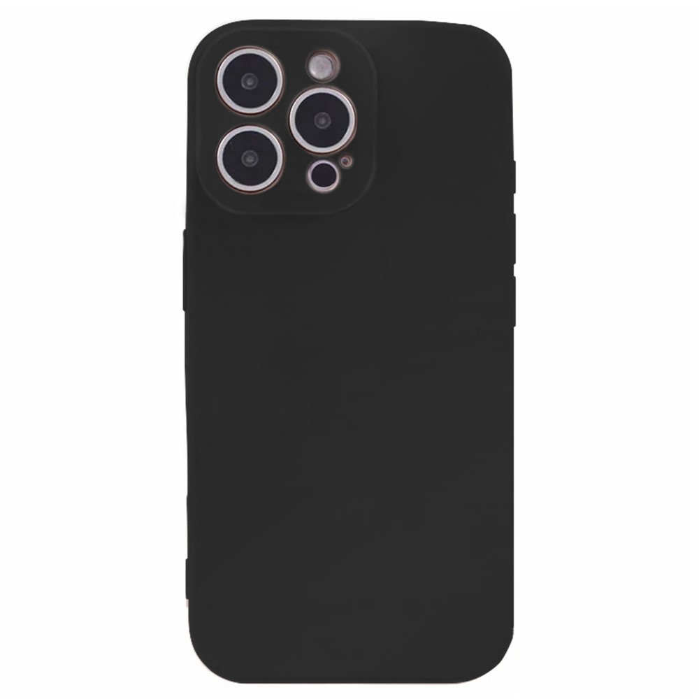 KALEBOL KLB-TPU003 For iPhone 13 Pro Case Anti-Scratch Solid Color TPU Phone Cover - Black