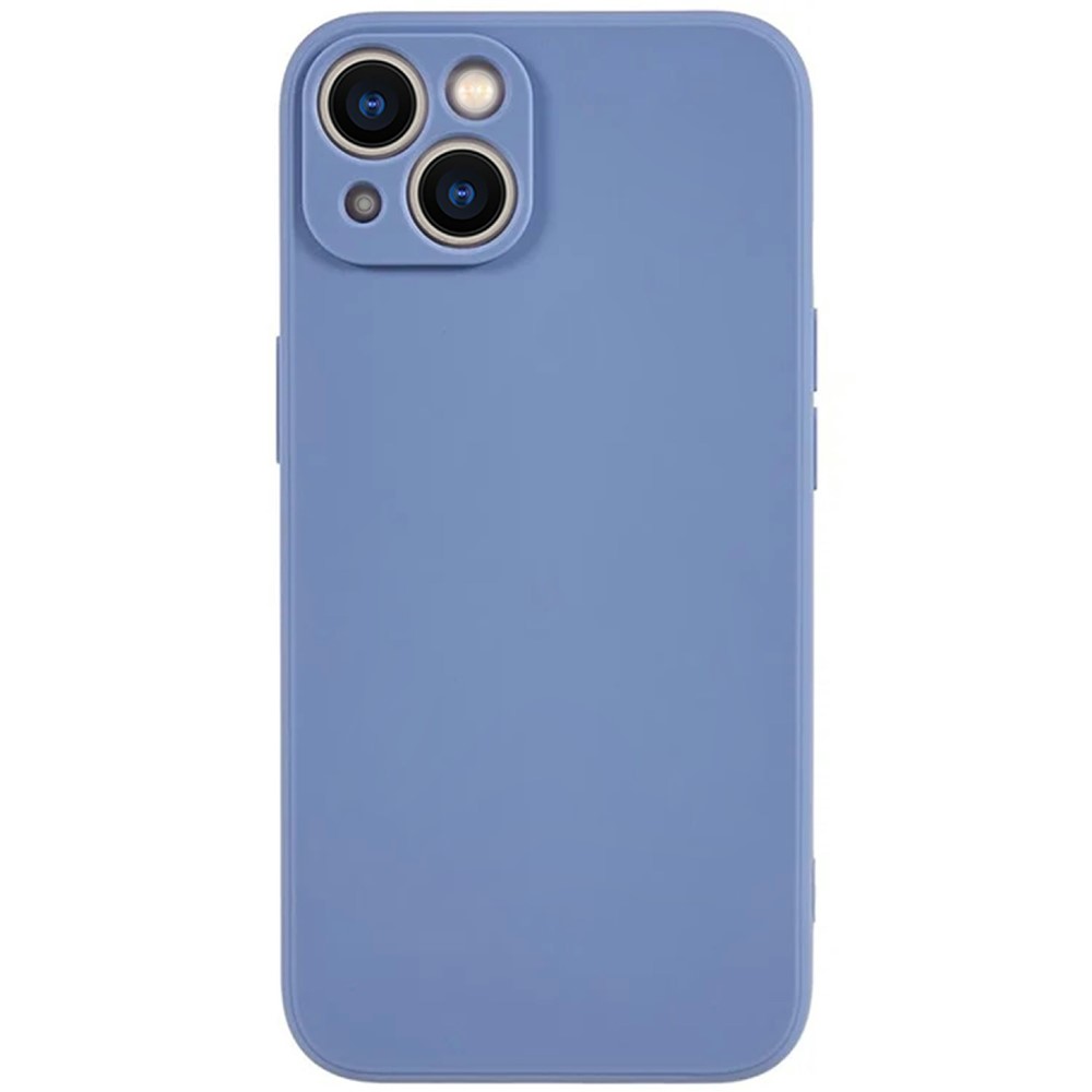 KALEBOL KLB-TPU003 For iPhone 15 Case Anti-Scratch Solid Color TPU Phone Cover - Light Purple