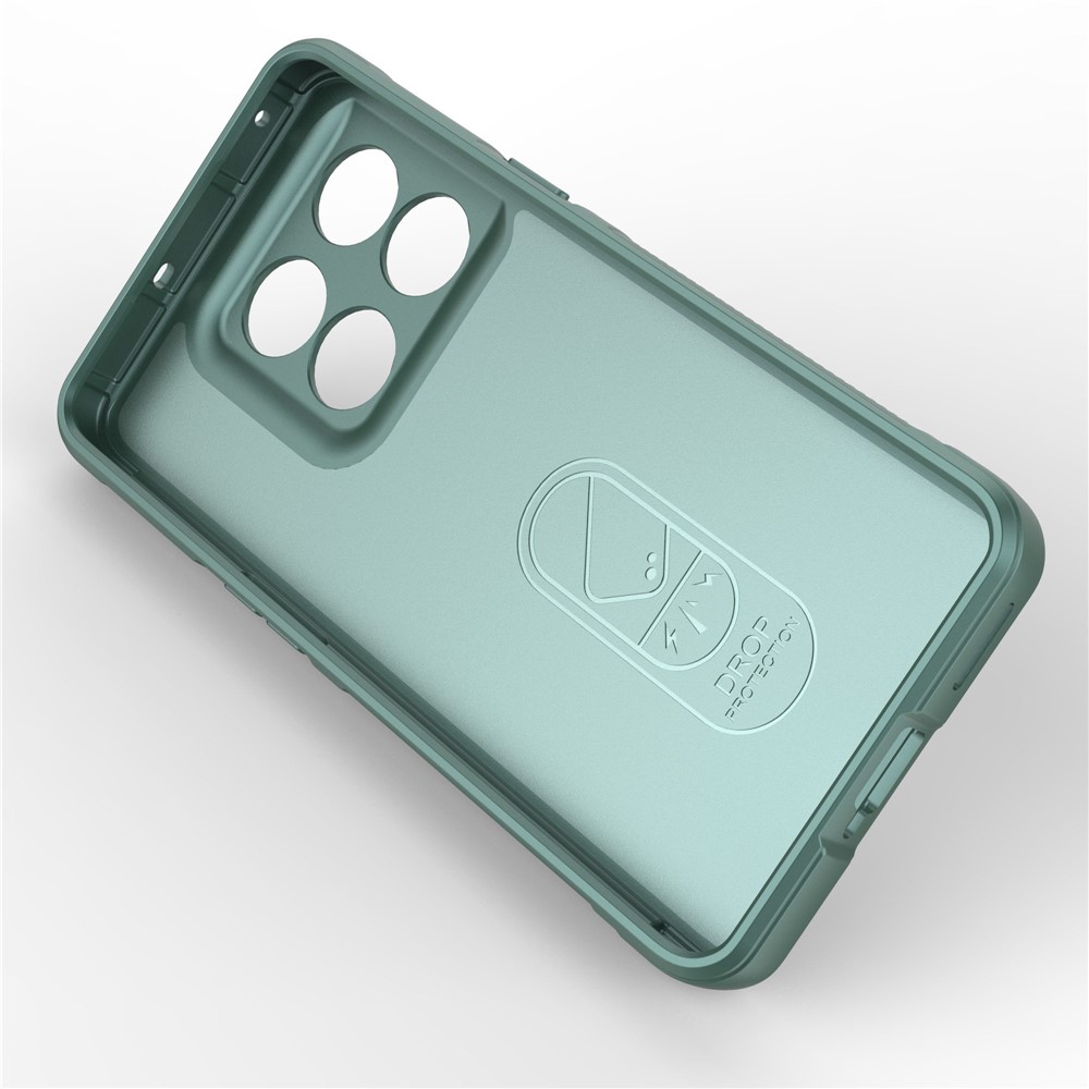 For OnePlus 10T 5G / Ace Pro 5G Shockproof Rugged Design Phone Case Anti-Scratch Soft TPU Back Cover - Green-3