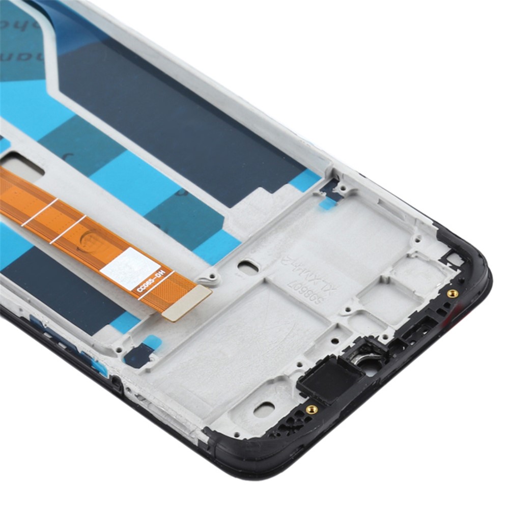 For Oppo A5s Grade S OEM LCD Screen and Digitizer Assembly + Frame Replacement Part (without Logo)-4