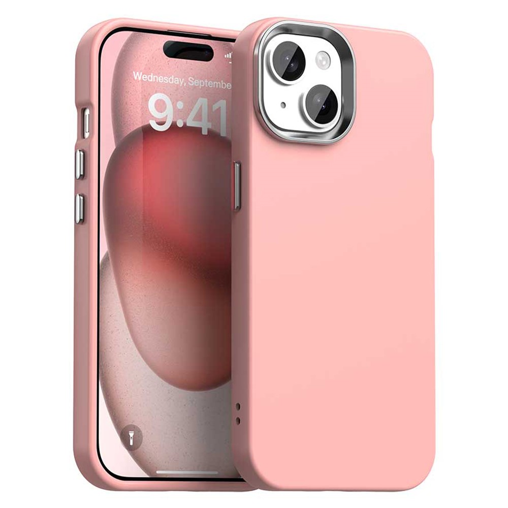 For iPhone 14 / 13 Case TPU + TPE Anti Drop Protection Phone Cover - Pink