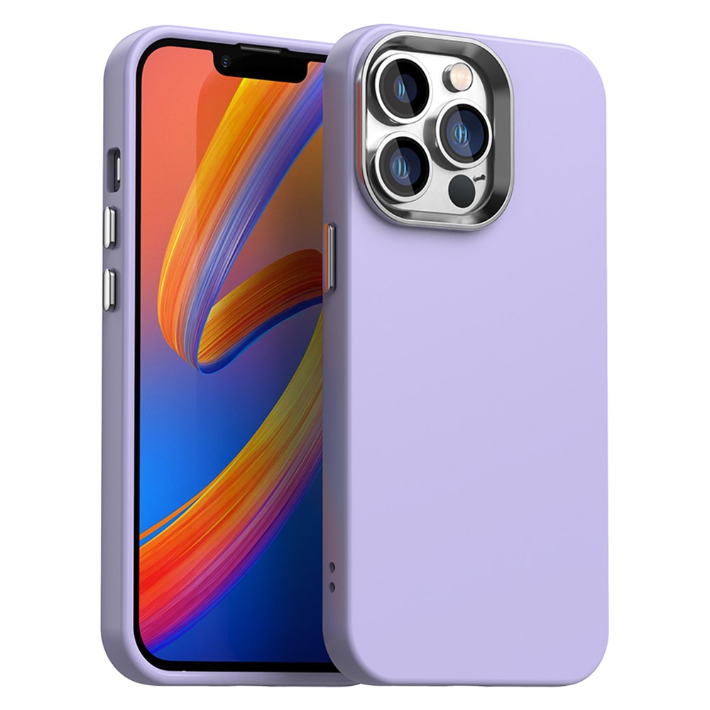 For iPhone 13 Pro Max Case TPU + TPE Anti Drop Protection Phone Cover - Purple