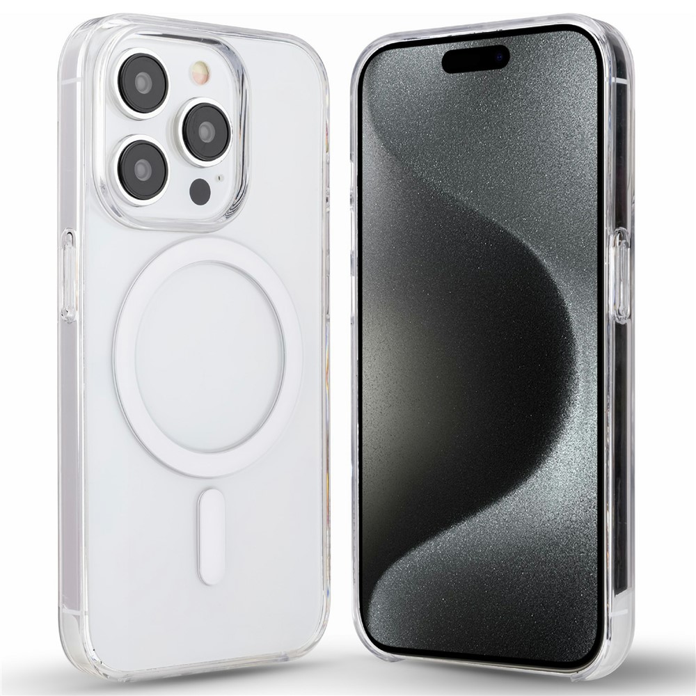 SIMPLY ROAR For iPhone 13 Pro Transparent PC Case Compatible with MagSafe Phone Cover