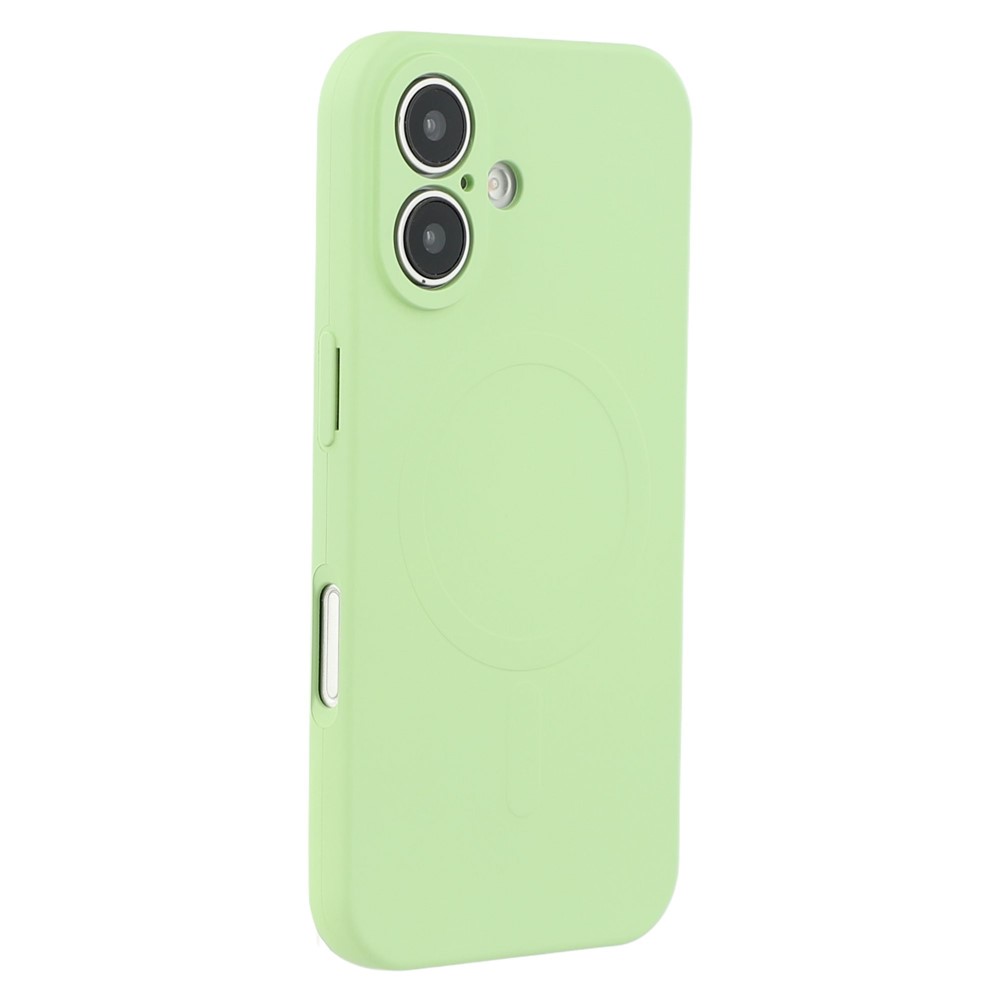 For iPhone 16 Plus Case Compatible with MagSafe Shockproof TPU Phone Cover - Green