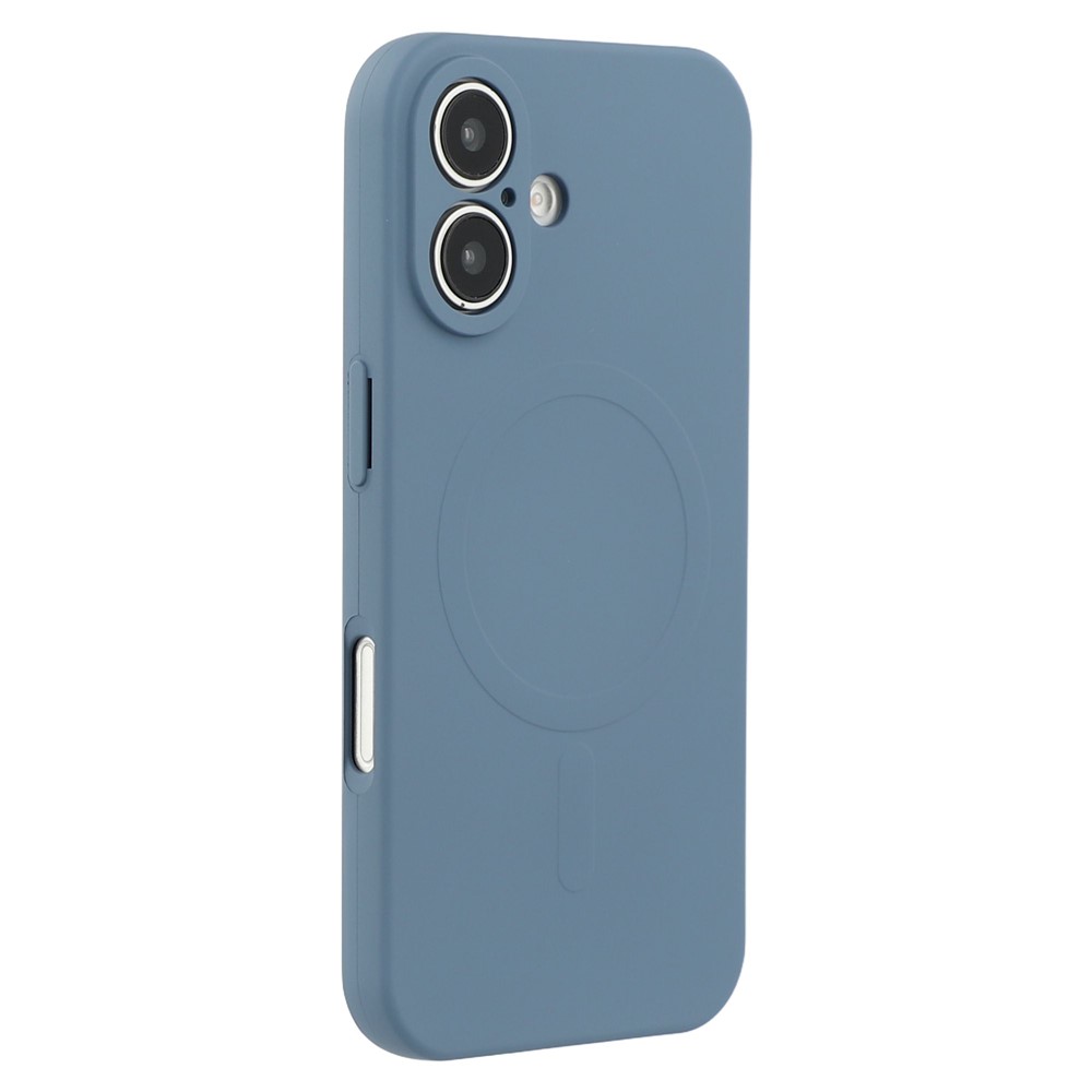 For iPhone 16 Plus Case Compatible with MagSafe Shockproof TPU Phone Cover - Blue
