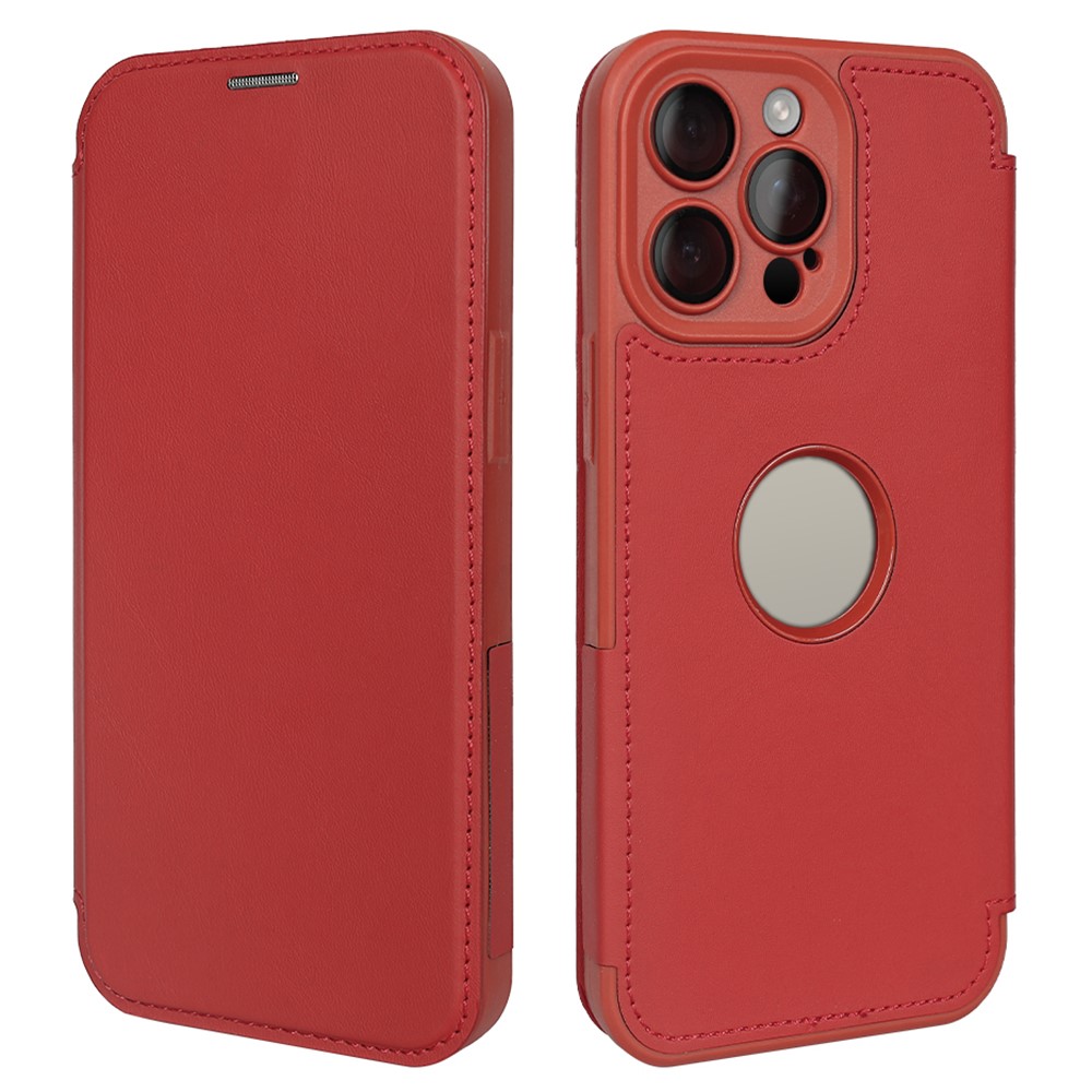 For iPhone 13 Pro Magnetic Case RCS Eco Friendly Phone Cover with RFID Blocking - Red