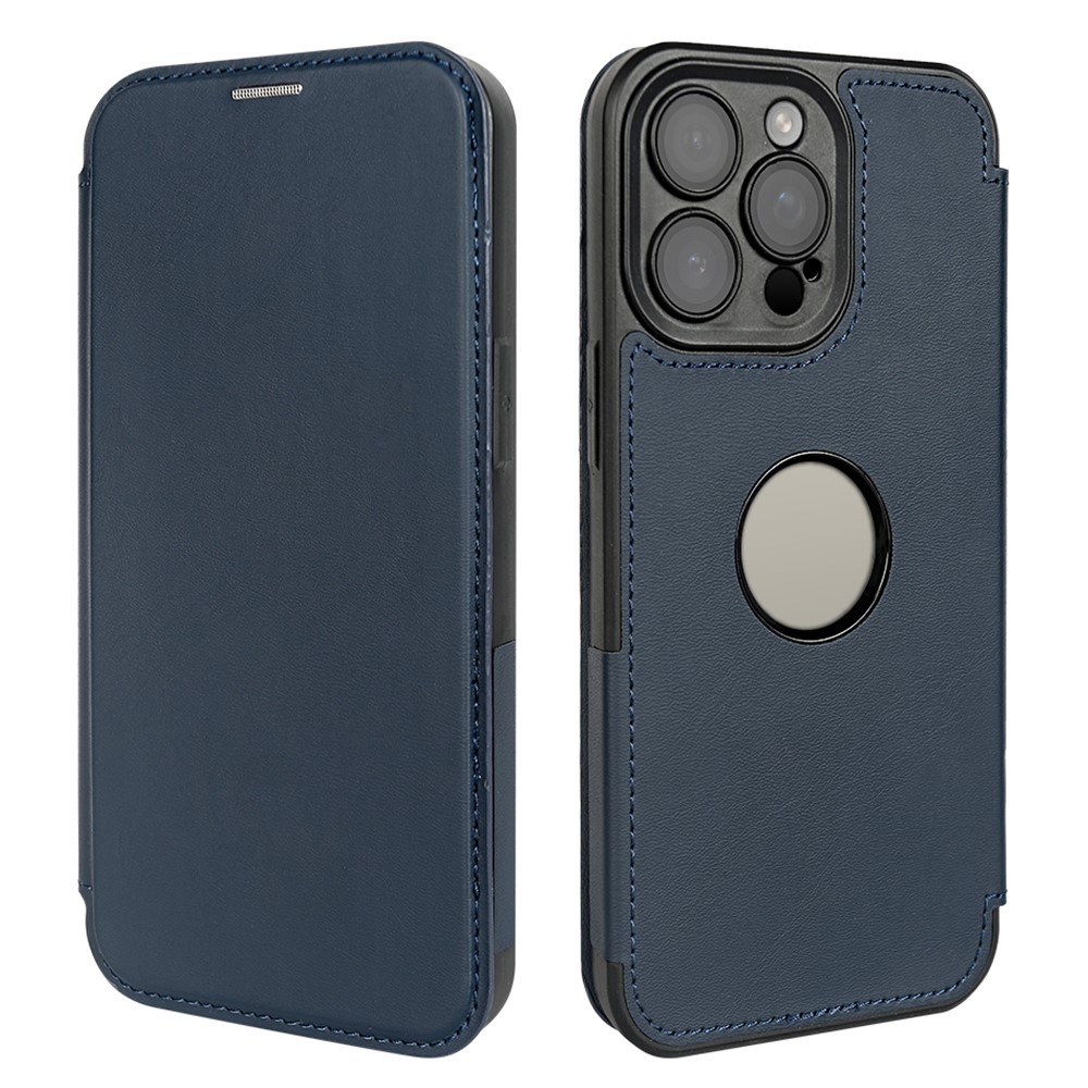 For iPhone 14 Pro Max Magnetic Case RCS Eco Friendly Phone Cover with RFID Blocking - Blue