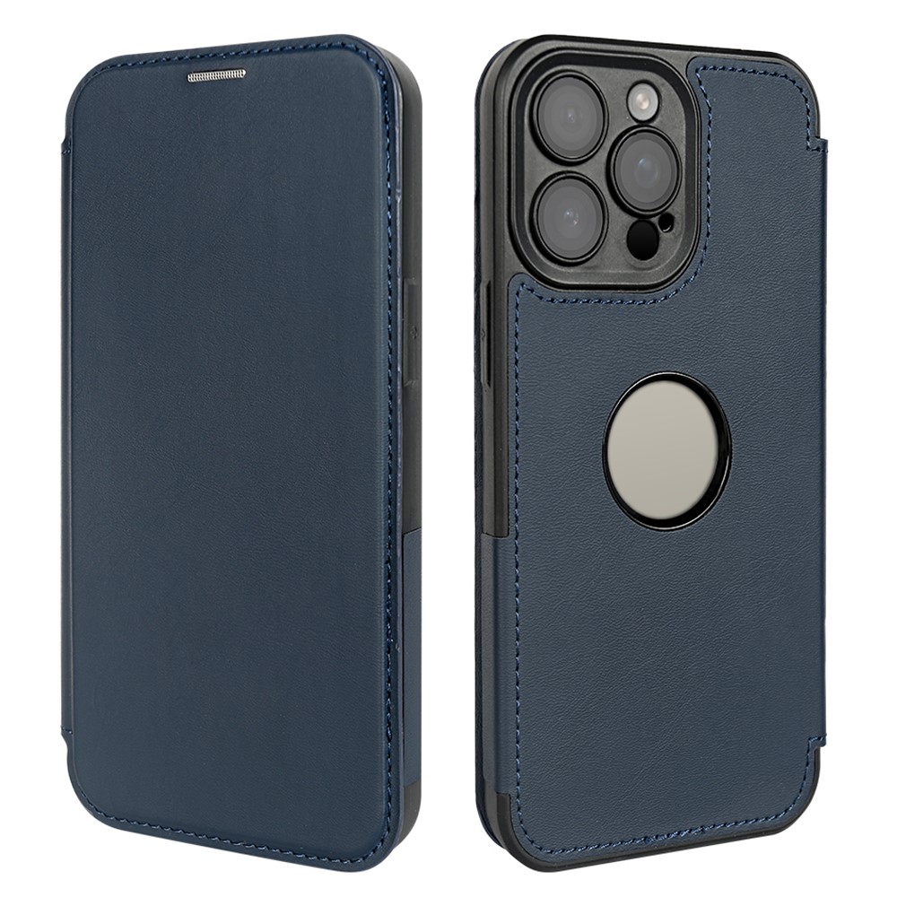 For iPhone 14 Pro Magnetic Case RCS Eco Friendly Phone Cover with RFID Blocking - Blue