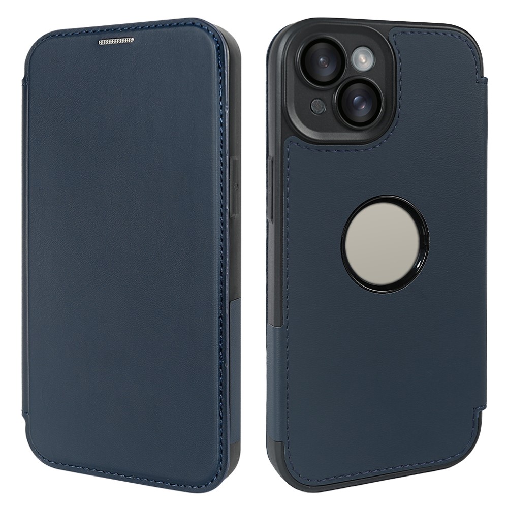 For iPhone 13 Magnetic Case RCS Eco Friendly Phone Cover with RFID Blocking - Blue